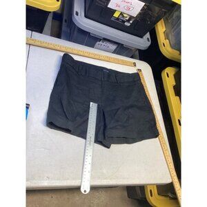 Country Club Chic Land' N Sea Womens Black Stretch Cuffed Casual Short Size 4